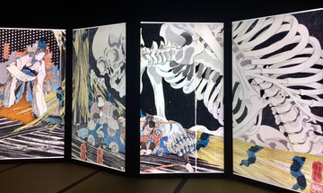 スーパー浮世絵「江戸の秘密展」&食神さまの不思議なレストラン展