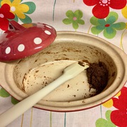 アルザス陶器でチョコケーキ風♪ アルザス陶器でチョコケーキ風♪