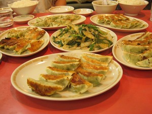 餃子パーティー♪