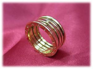 BVLGARI B-ZERO 1 リング #15 K18YG 11.25g BVLGARI B-ZERO 1 リング #15 K18YG 11.25g