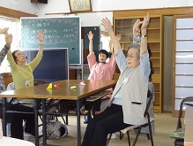 体をほぐす 体をほぐす
