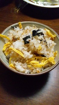 お寿司屋さんのまぜご飯