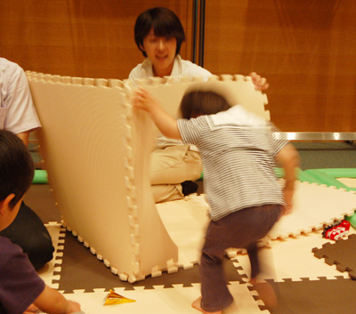 あわわ。家が・・・