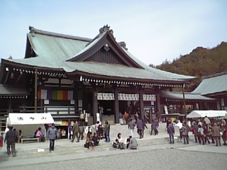 登って、お参り