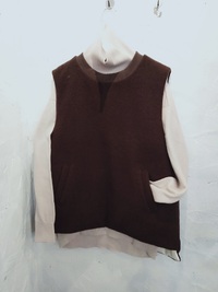 have a good day のWool padding Vest