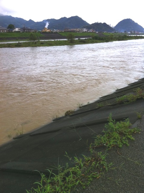 台風12号が通り過ぎて