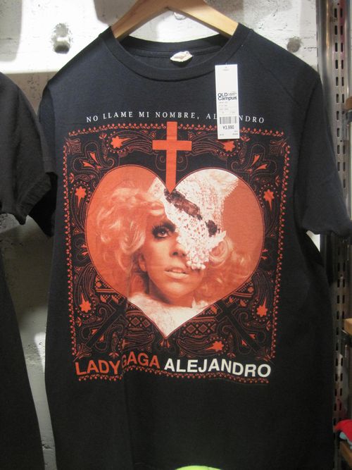 LADY GAGA (レディー・ガガ) Tシャツ入荷♪