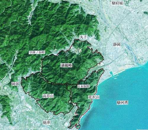 第二十三回　徳川家の家紋の形をした山