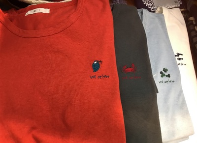 三保原屋本店 ロゴTシャツ 群言堂 三保原屋本店 ロゴTシャツ 群言堂