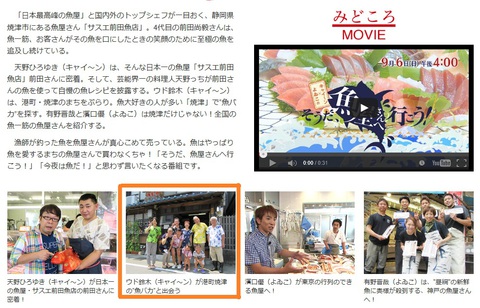 そうだ、魚屋さんに行こう♪ そうだ、魚屋さんに行こう♪