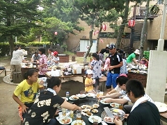 地引網&BBQ♪