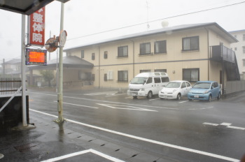 静岡県へ、久しぶりの台風直撃