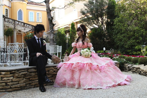 結婚式、終了~