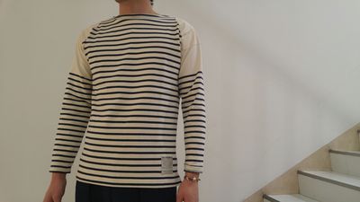 ナイジェルケーボン バスクシャツ ナイジェルケーボン バスクシャツ