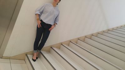 リエス バックレースアップブラウス リエス バックレースアップブラウス