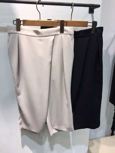 リエス ドレープ入りハーフパンツ リエス ドレープ入りハーフパンツ