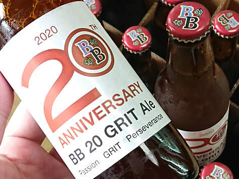 ベアードビール20周年記念のグリットエール！