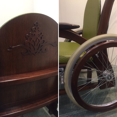 木製車椅子 木製車椅子