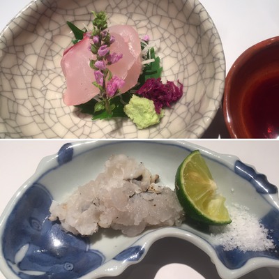 お刺身 鱧 お刺身 鱧