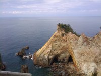 日本の奇岩百景認定:馬ロック@西伊豆町