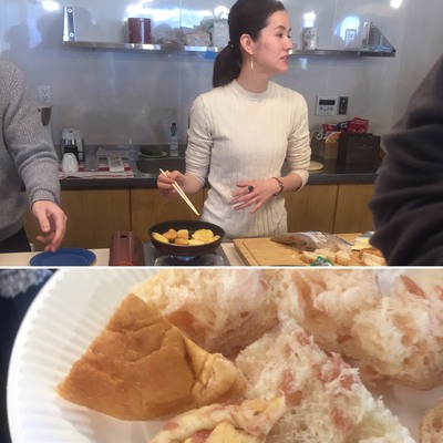 HANDSOME Ambition 小長谷莉花さん 防災食クッキング HANDSOME Ambition 小長谷莉花さん 防災食クッキング