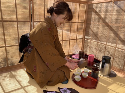 日本茶インストラクター 松村さん 日本茶インストラクター 松村さん