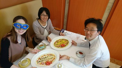 青色仮面ガンコ オレンジさん 玉置代表 青色仮面ガンコ オレンジさん 玉置代表