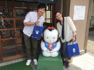 白形傳四郎商店 後藤せいやさん 莉花さん 白形傳四郎商店 後藤せいやさん 莉花さん