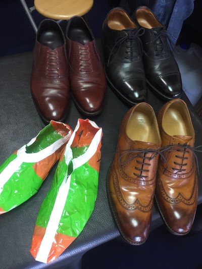 レイマー 磨かれた靴 足入れビニール レイマー 磨かれた靴 足入れビニール