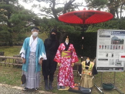 時代衣装着付体験イベント 時代衣装着付体験イベント