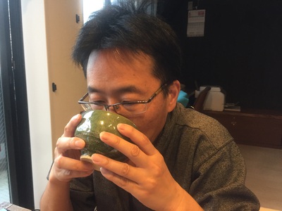 玉置代表 ガンコお抹茶 玉置代表 ガンコお抹茶