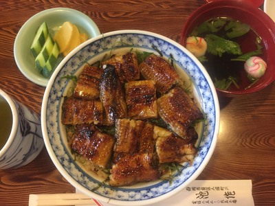 池作 うな梅丼 池作 うな梅丼