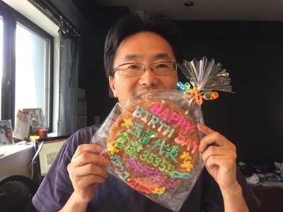 玉置代表 誕生日 雷神堂メッセージおせんべい 玉置代表 誕生日 雷神堂メッセージおせんべい