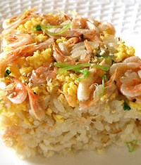 本日更新!『釜揚げ桜エビの炊き込みご飯~ケーキ風~』