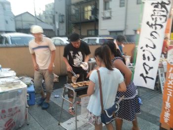 2013年7月27日 しまだ元気市（夕涼み市）に出店しましたっ