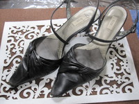 婦人靴　革靴　カラーリング　革修理