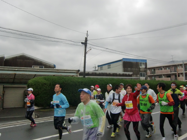 静岡マラソン熱いランナー