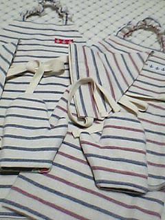 キッズエプロン完成