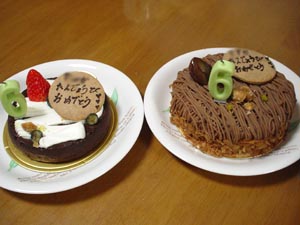 バースデーケーキ