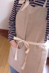 大人用エプロン