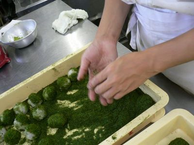 青のりおはぎ