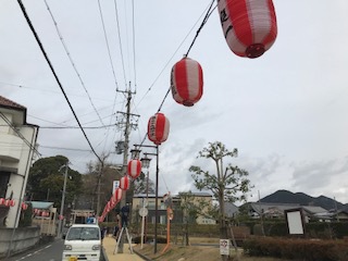 参道提灯 参道提灯