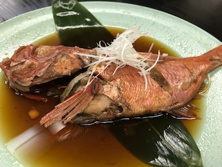 金目鯛の煮つけ 金目鯛の煮つけ