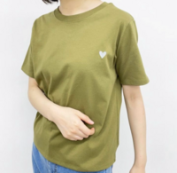 ☆ハート刺繍Tシャツ☆