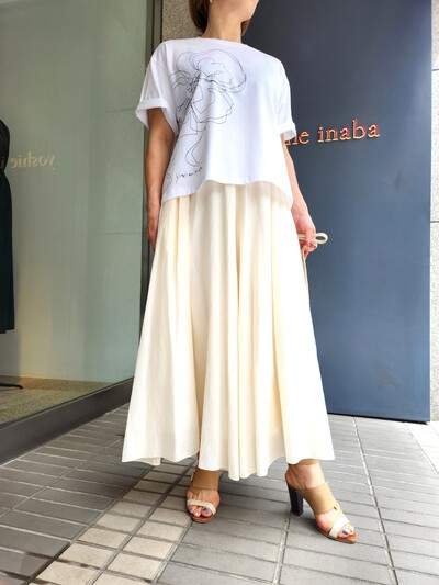 yoshie inaba ベーシックジャージーTシャツ yoshie inaba ベーシックジャージーTシャツ