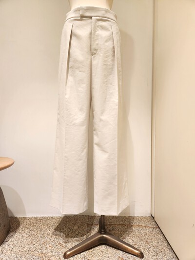MOGA×KAORU TONOTUKAコラボ企画!ドライリネンストレッチパンツ MOGA×KAORU TONOTUKAコラボ企画!ドライリネンストレッチパンツ