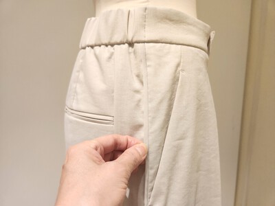 MOGA×KAORU TONOTUKAコラボ企画!ドライリネンストレッチパンツ MOGA×KAORU TONOTUKAコラボ企画!ドライリネンストレッチパンツ