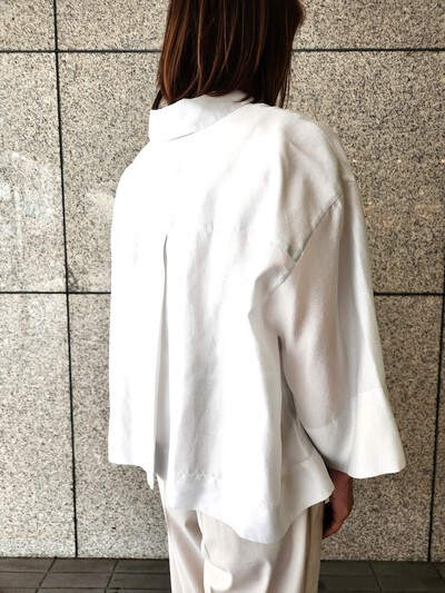 MOGA×KAORU TONOTUKAコラボ企画!シャイニーワッシャーブラウス MOGA×KAORU TONOTUKAコラボ企画!シャイニーワッシャーブラウス