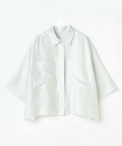 MOGA×KAORU TONOTUKAコラボ企画!シャイニーワッシャーブラウス MOGA×KAORU TONOTUKAコラボ企画!シャイニーワッシャーブラウス