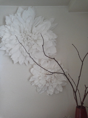 DIY：和紙の花